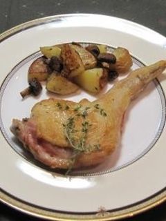 骨付き鶏もも肉ローストチキン&ポテト-レシピのメイン写真