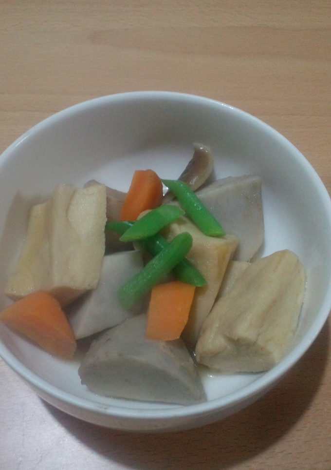 こうや豆腐の揚げ煮-レシピのメイン写真