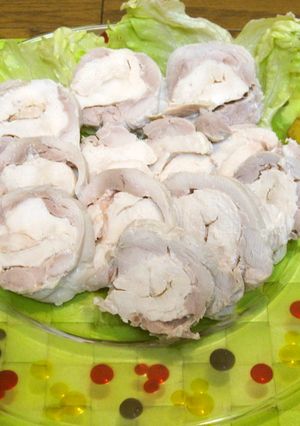 鶏ハムはモモ肉とムネ肉の両方で♡-レシピのメイン写真