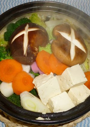 パパのパリパリ昆布野菜鍋-レシピのメイン写真
