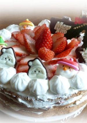 ココアスポンジ生地　18ｃｍ　6号-レシピのメイン写真