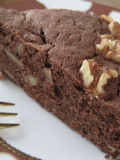 板チョコ1枚で胡桃とチョコの焼きケーキ-レシピのメイン写真