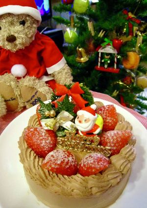 直径15cm☆Xmasチョコレートケーキ-レシピのメイン写真