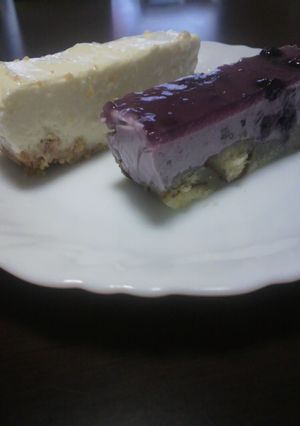 ヨーグルトブルーベリーケーキ-レシピのメイン写真