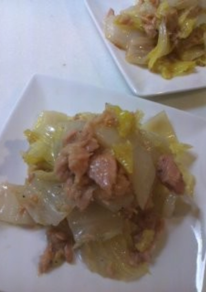 白菜とツナの和え物-レシピのメイン写真