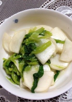 すぐ出来るカブのお漬物-レシピのメイン写真