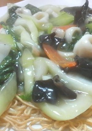 インスタント麺de餡かけ焼きそば☆-レシピのメイン写真
