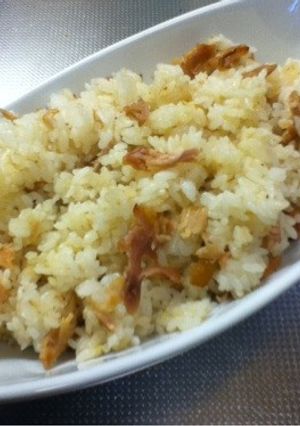 リメイク・Xmasの鶏で翌日チャーハン-レシピのメイン写真
