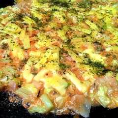 激うま！明太子チーズのもんじゃ焼き☆-レシピのメイン写真