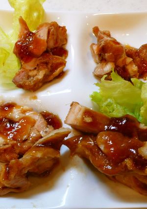 韓流風♪簡単な鳥肉の蒸し物！-レシピのメイン写真