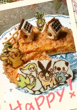 人参ケーキタルト＊ポケモン-レシピのメイン写真