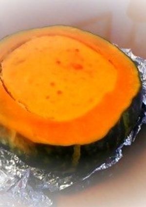 かぼちゃのまるごとチーズケーキ♪-レシピのメイン写真