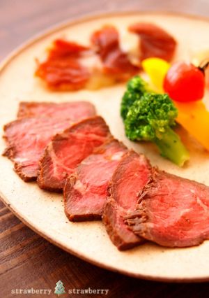 保温調理で簡単♪おうちでローストビーフ-レシピのメイン写真