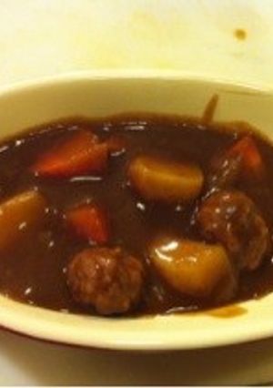 煮込みハンバーグ-レシピのメイン写真
