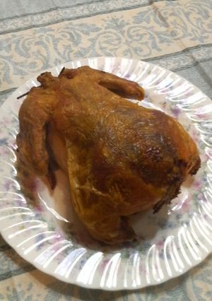 簡単シンプル☆丸ごと丸焼きローストチキン-レシピのメイン写真