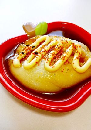 レンジでこってり♪甘辛マヨ餅-レシピのメイン写真
