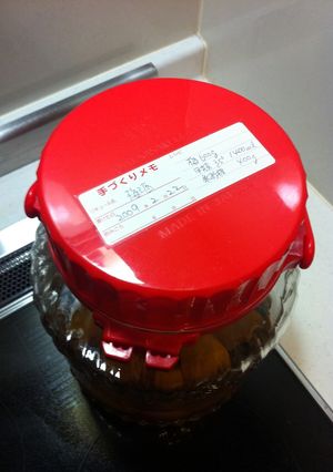 梅酒２年-レシピのメイン写真