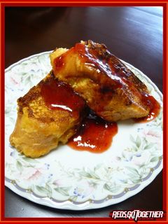 フランスパンdeフレンチトースト-レシピのメイン写真