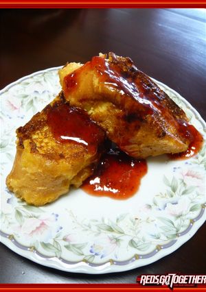 フランスパンdeフレンチトースト-レシピのメイン写真