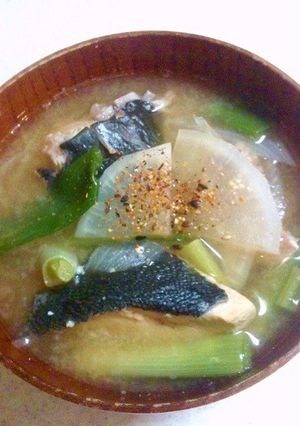 「ぶりのあら汁」を作ってみた！-レシピのメイン写真