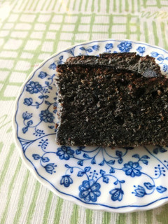 黒ゴマのしっとりケーキ*-レシピのメイン写真
