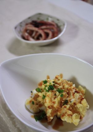 吉田ソースで♪ポテトサラダ-レシピのメイン写真