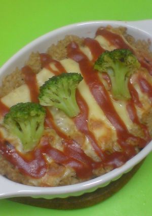 【漫画飯】銀のスプーンのカレードリア-レシピのメイン写真