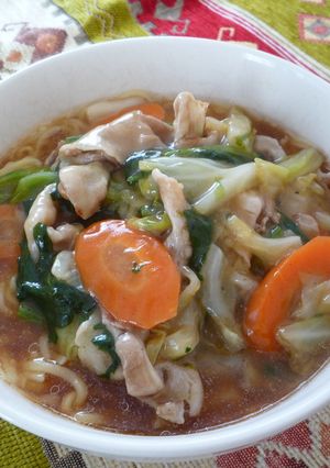 おうちで手軽に☆簡単うま煮麺♪-レシピのメイン写真