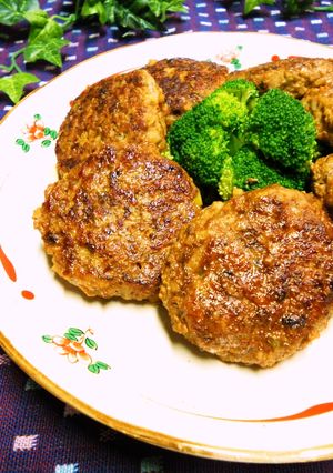 海苔の佃煮で鶏つくね(れんこん入り)-レシピのメイン写真