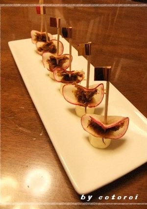簡単♪チーズの和風ピンチョス-レシピのメイン写真
