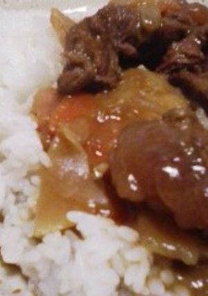 牛すじカレー-レシピのメイン写真