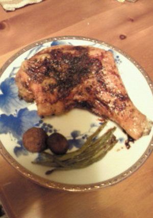 美味！！にんにく醤油でローストチキン！-レシピのメイン写真