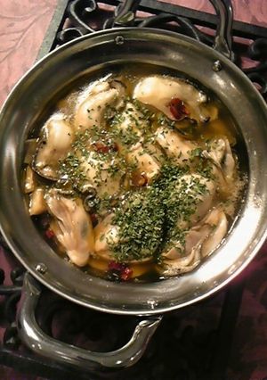 牡蠣のオイル煮（アヒージョ）-レシピのメイン写真