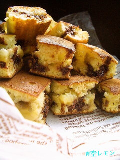 簡単おやつ★バナナチョコホットケーキ-レシピのメイン写真
