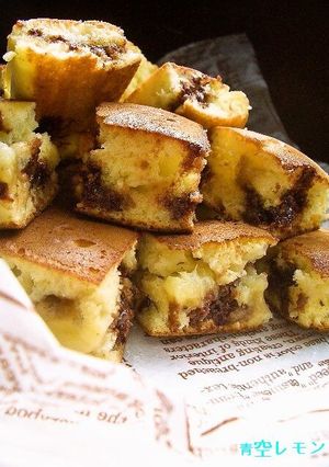 簡単おやつ★バナナチョコホットケーキ-レシピのメイン写真
