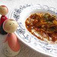 辛っ!鶏肉のトマト煮込み