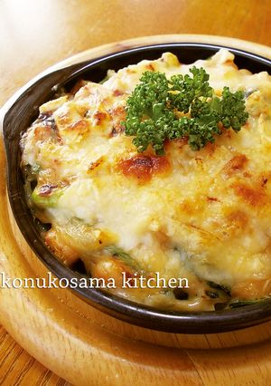 お豆たっぷりグラタン-レシピのメイン写真