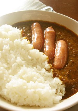 気分はココ壱☆ウインナーのせカレー-レシピのメイン写真