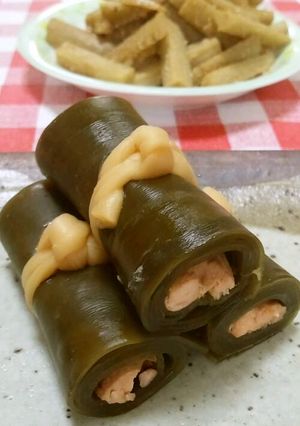 簡単おせち★材料6つの鮭の昆布巻-レシピのメイン写真