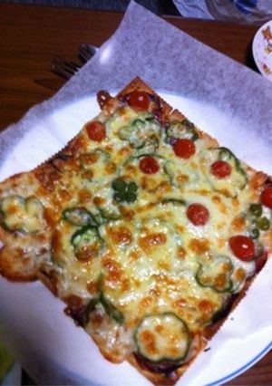 クラッカーde pizza♪(´ε` )-レシピのメイン写真