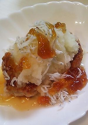 塩麹deふんわり　はんぺんバーグ　-レシピのメイン写真
