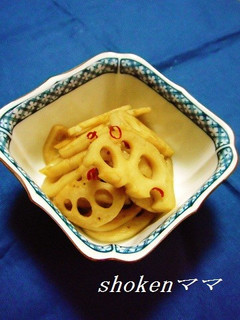 母直伝のレンコンのきんぴら♪-レシピのメイン写真