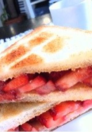 さくさく＊とっても簡単いちごトースト-レシピのメイン写真