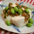簡単☆梅肉ダレの冷奴