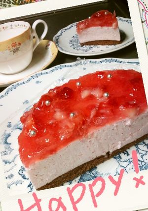 誕生日ケーキ＊ゼリエースで簡単-レシピのメイン写真