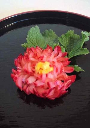 お正月おせち＊菊花かぶをラディッシュで♪-レシピのメイン写真