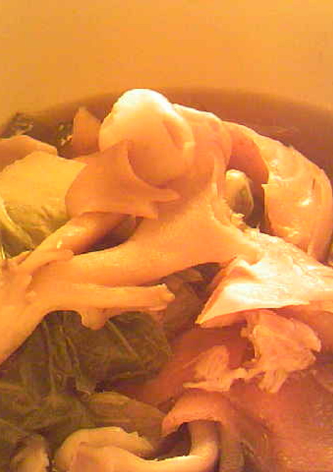 塩鮭と白菜と人参と舞茸のめんつゆ煮-レシピのメイン写真
