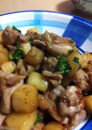 ♡♥鶏肉と大根のｺﾛｺﾛ炒め♥♡-レシピのメイン写真