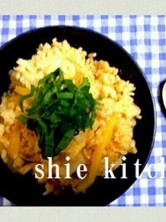 マヨでコクうま☆たくキムチャーハン-レシピのメイン写真