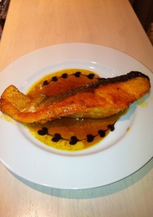 ご飯が進む鮭の照り焼きカレー風。-レシピのメイン写真